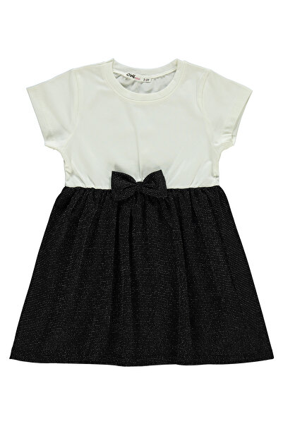 Civil Girls Μαύρο φόρεμα για κορίτσι 2-5 ετών
