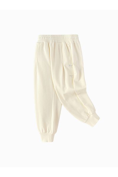Balabala Toddler Girl Trousers|trousers Cream Whit