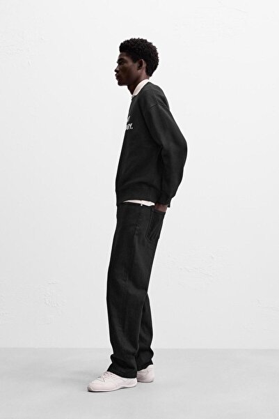 The Champ Clothing Μαύρο We Dont Do Ordinary. Γραπτό φούτερ με λαιμόκοψη