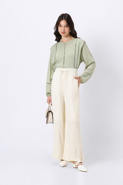RİNA Skm Casual Pant Off White
