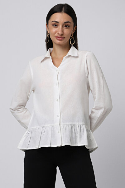 RİNA Basic Blouse Off White