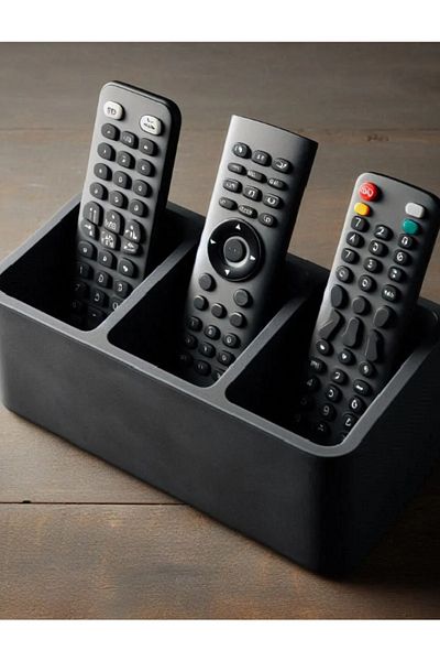 3DAKSESUAR Remote Control Holder, Remote Control Box