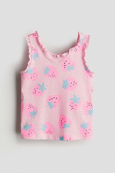 H&M Frill-trimmed vest top