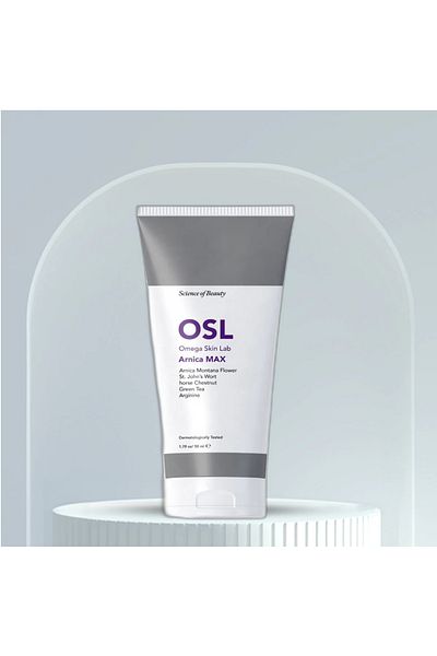 OSL Omega Skin Lab Osl Arnica Max Cream – schnelle, wirksame Linderung mit natürlichen Inhaltsstoffen, Prellungen gegen Schmerzen und Ödeme
