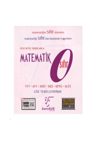 Karekök Yayınları Yks Sıfır Matematik Soru Bankası
