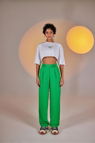 HOLLY LOLLY Hellgrüne Palasia-Hose