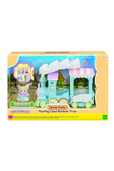 SYLVANIAN FAMILIES Flying Cloudy Rainbow Train