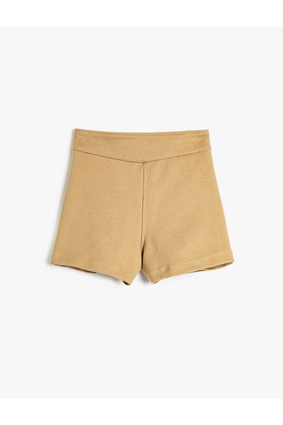 Koton Shorts Skirt Button Detailed Double Breasted