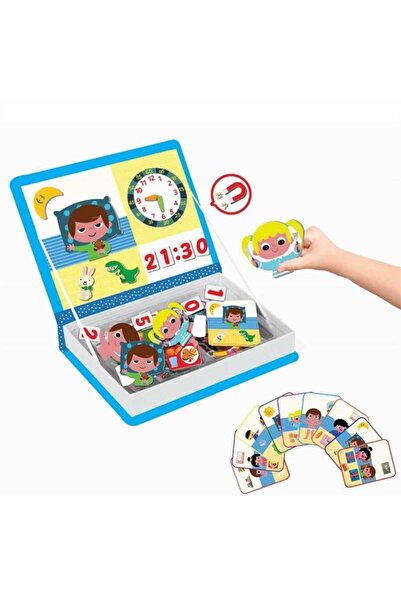 Diytoy Tan Diytoy Magnetic Magnet I'M Learning Time