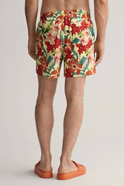 Gant Cf Floral Print Swim Shorts