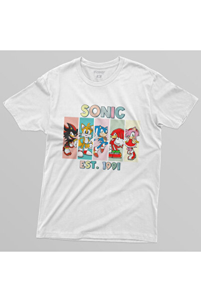 Crazy Sonic Group Co Est 1991 Mens t Shirt