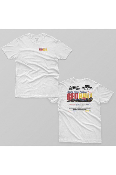 Crazy F1 Red Bull Серхіо Перес Мендоза Чоловіча футболка