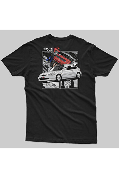 Crazy Ανδρικό μπλουζάκι Honda Civic Type R