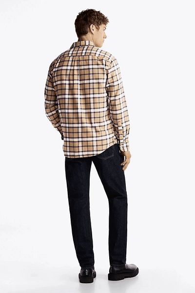 Tommy Hilfiger Brushed Shadow Check Rf-Shirt für Herren