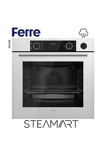 Ferre Steamart Ss Serisi Beyaz Set (ss036 Xe64cb D087 ) -75'lik Seri - Kare Emaye Izgara