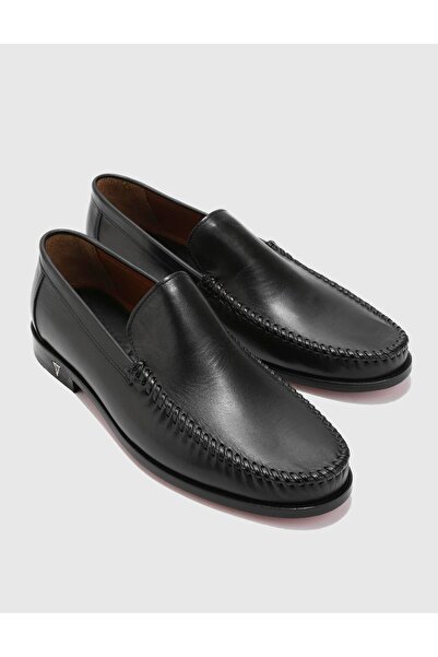 İLVİ Welmer Hakiki Deri Erkek Siyah Klasik Ayakkabı