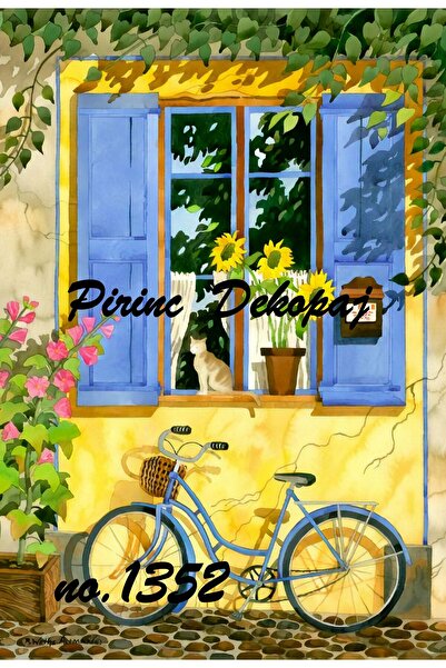 LİNEART Lineart Pirinç Dekopaj Kağıdı No:L1352- 29x42cm