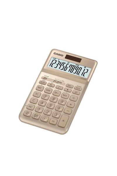 Casio 2/JW-200SC-GD 12 Hane Altın Sarı Masa Üstü Hesap Makinesi