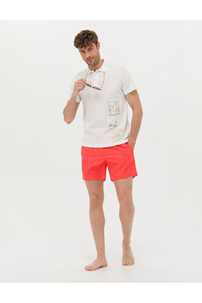 Pierre Cardin Πορτοκαλί Σορτς Θαλάσσης 50276031-VR051