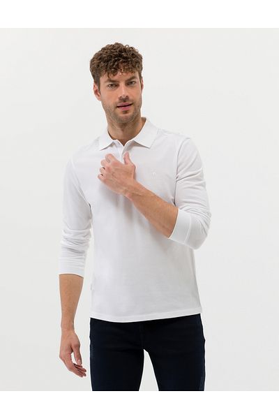 Pierre Cardin Λευκό Slim Fit Basic Φούτερ 50276035-VR013
