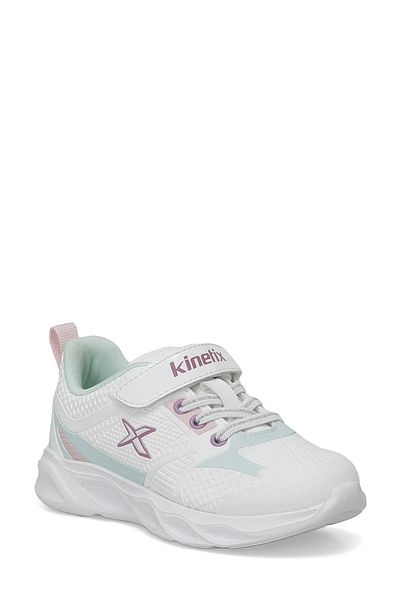 Kinetix Αθλητικά παπούτσια για κορίτσια Lister Pu J White-Water Green-A.Pink