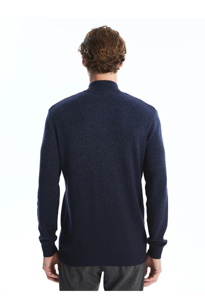 LC Waikiki SOUTHBLUE Lacivert Dik Yaka Uzun Kollu Erkek Triko Kazak