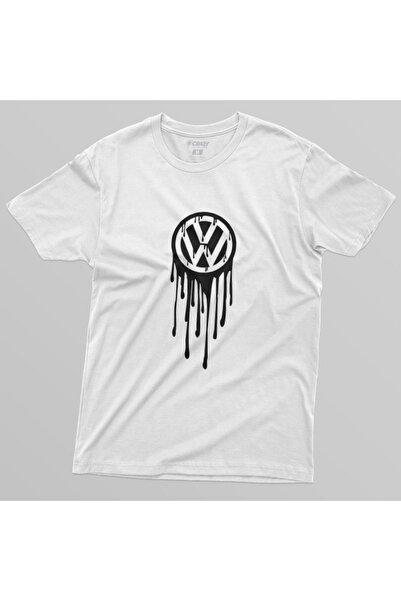 Crazy Volkswagen Splash Logo Men's t Shirt