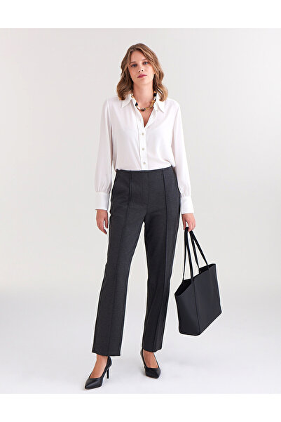 Marks & Spencer Straight Leg Örme Pantolon