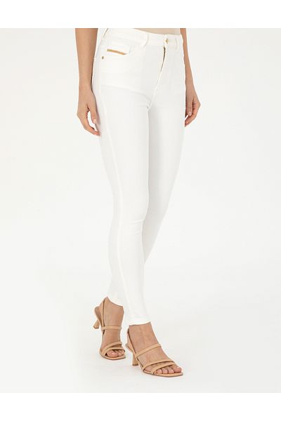 Pierre Cardin White Skinny Fit Jean Trousers 50284082 -Vr013