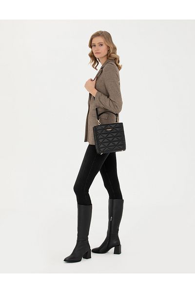 Pierre Cardin Black Shoulder Bag 50281760 -Vr046