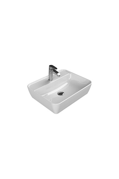 TURKUAZSERAMİK One Tezgah Ustu Lavabo Lavabo 5545 Cm (B.Delıklı)