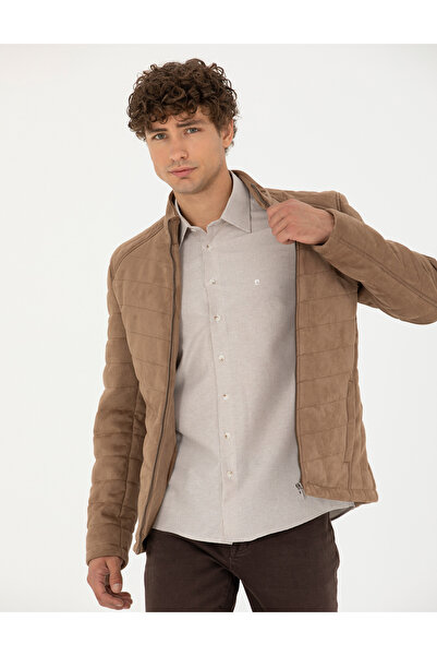 Pierre Cardin سترة جلد المنك الصناعي 50280257-575