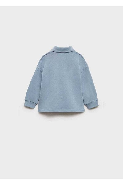 MANGO Baby Hanorac cu gât polo