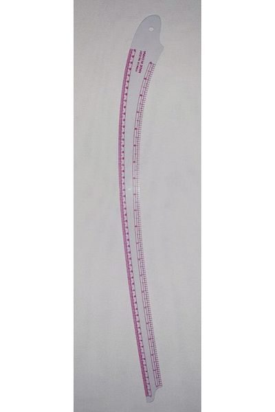 ATMACA TUHAFİYE 6301 Model Pink French Tailor Curve Ruler