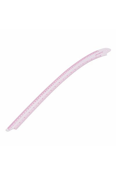 ATMACA TUHAFİYE 6301 Model Pink French Tailor Curve Ruler