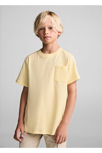 MANGO Kids Pamuklu Essential tişört