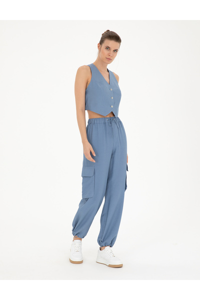 Pierre Cardin İndigo Jogger Pantolon 50284519-VR028