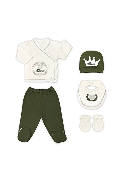 Sema Baby Green Prince Luxury 5 Piece Hospital Discharge Bodysuit Set