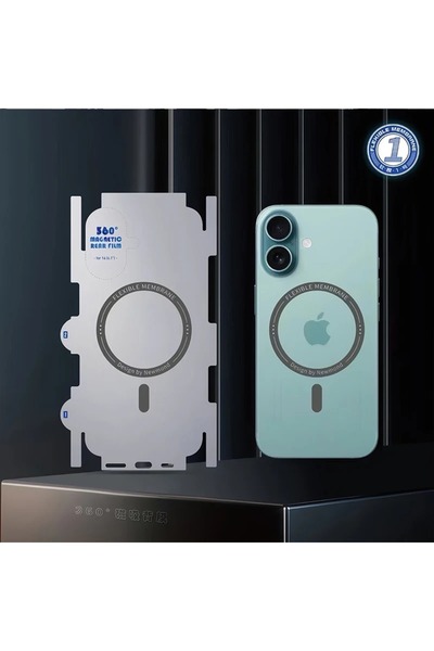 NANOSPACE Apple iPhone 16 Plus İle Uyumlu İnce Magsafe Full body Şeffaf Kaplama ( ÜRÜN KILIF DEĞİLDİR )