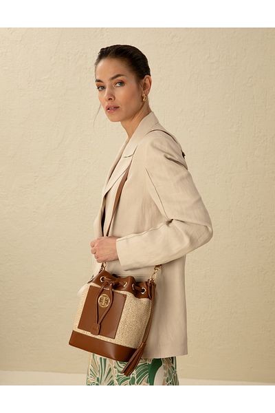 Pierre Cardin Beige Drawstring Bag 50287381 -Vr011