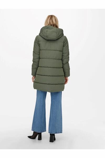 ONLY Відкритий хакі жіночий пальто 15205369