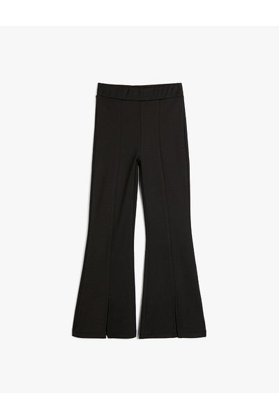 Koton Spanische Hose mit Schlitzdetail