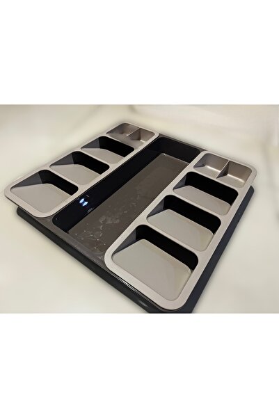 abnturk 40x40 cm Organizer Çekmece Kaşıklık 11 Bölmeli 1. Kalite ergonomik ka...