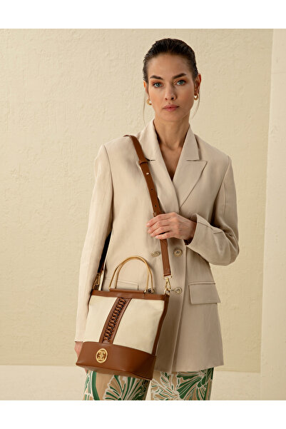 Pierre Cardin حقيبة كتف بيج 50287329 -VR011