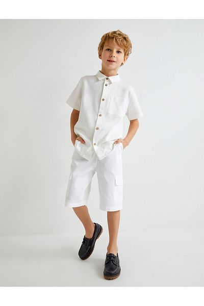 Koton Cotton Shorts with Side Pockets