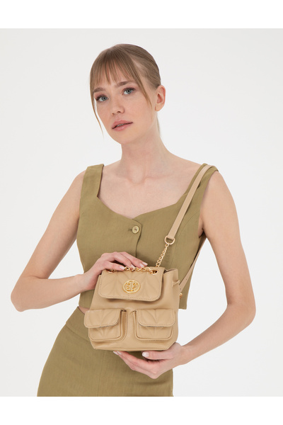 Pierre Cardin Beige Backpack 50287533 -Vr011