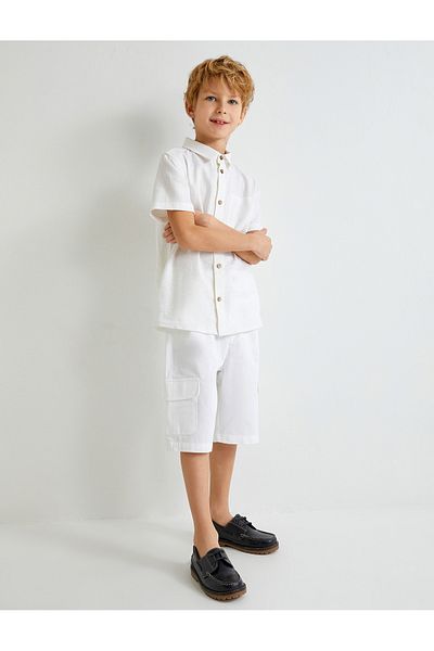 Koton Cotton Shorts with Side Pockets