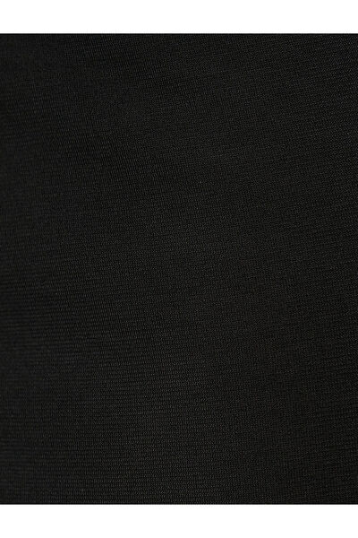 Koton Asymetrické volánové šaty s tenkými ramínky ve střihu Midi