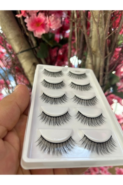KORE LASHES Vizon Kirpik 5'li Set