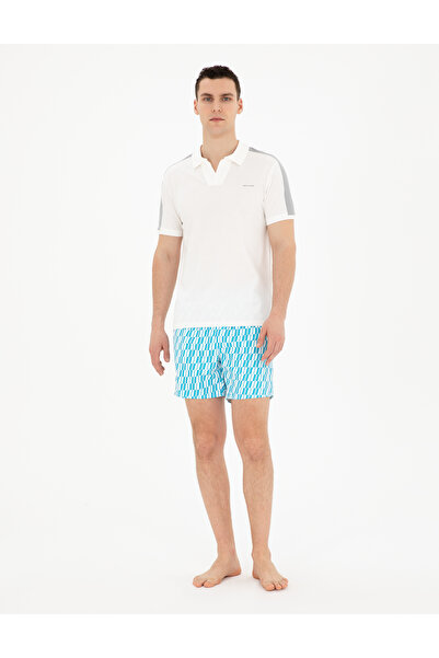 Pierre Cardin Mavi Deniz Şortu 50288231-VR007